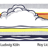 ROY LICHTENSTEIN Cloud And Sea, 1989
