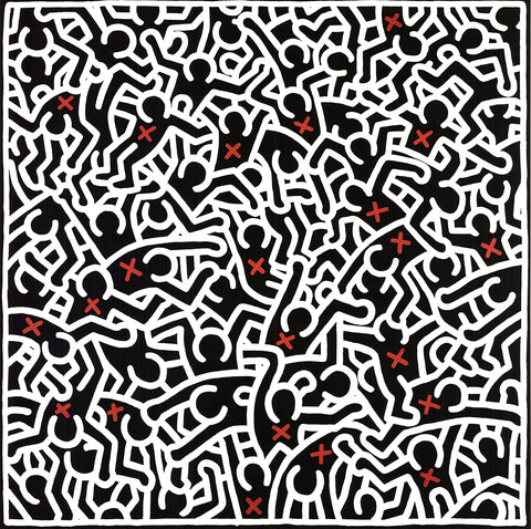 KEITH HARING Untitled (April 1985), 1998