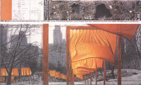 JAVACHEFF CHRISTO The Gates, the official poster, 2003