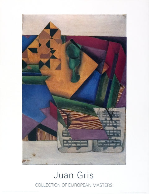JUAN GRIS Das Notenblatt, 1995