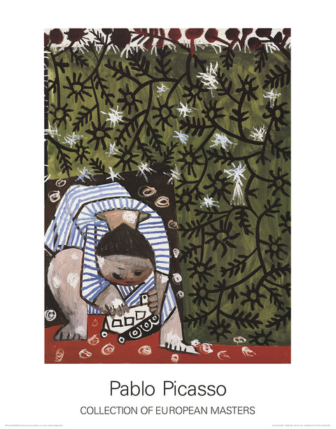 PABLO PICASSO Enfant jouant, 1995