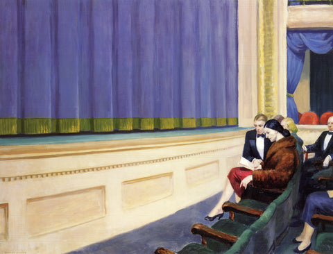 EDWARD HOPPER First Row Orchestra, 1997