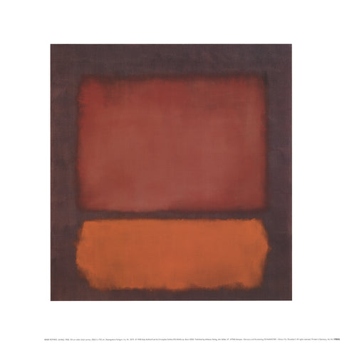 MARK ROTHKO Dusk, 1962, 2002