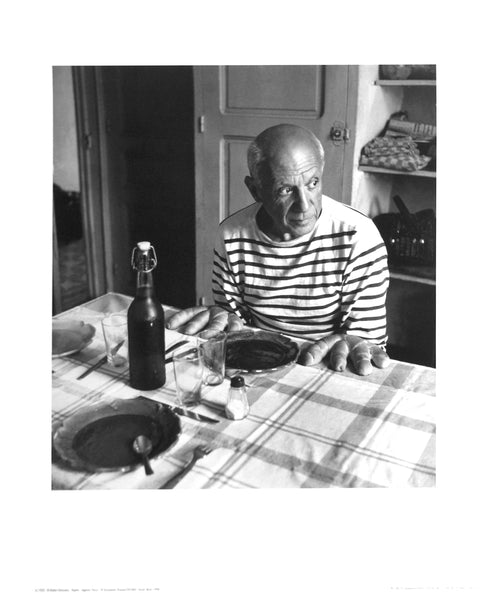 ROBERT DOISNEAU Les Pains de Picasso, Vallauris (1952), 1998