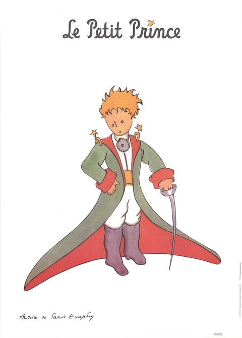 ANTOINE DE SAINT EXUPERY The Little Prince and Red Cape Pack of 50, 2015