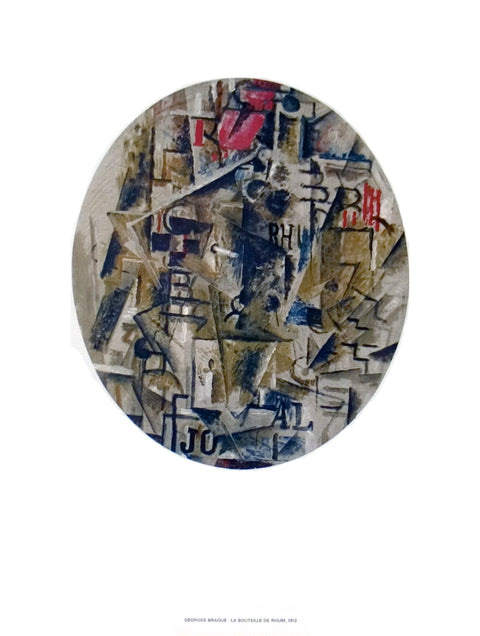 GEORGES BRAQUE La Bouteille De Rhum, 1995