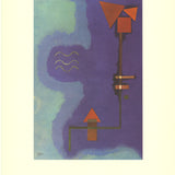 WASSILY KANDINSKY Tirant Sur Le Violet, 1990
