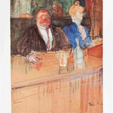 Henri de Toulouse-Lautrec Bar, box of 10 Notecard
