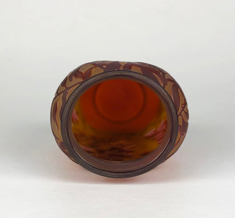 Emile Galle Vase with Wisteria (After)