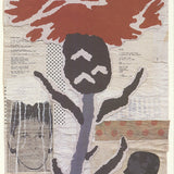Donald Baechler Thistle Postcard