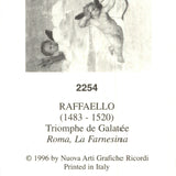 Raffaello Triumph of Galatea Bookmark