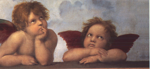 Raffaello Cherubs Bookmark