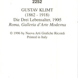 Gustav Klimt The Three Ages Bookmark