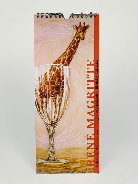 Rene Magritte Two Birthday Calendars Calendar