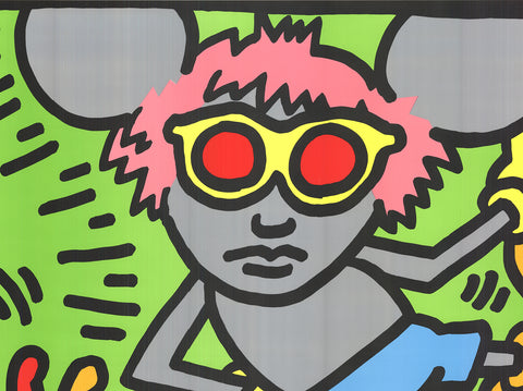 KEITH HARING Andy Mouse, 1989