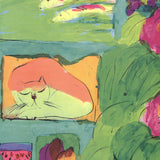 WALASSE TING Still-Life with Pink Cat, 1993