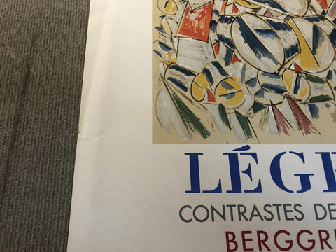 FERNAND LEGER Contrastes De Formes, 1962