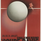 A.M. CASSANDRE Coupe Davis (Restrike), 1980