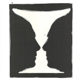JASPER JOHNS Cup, Two Picasso Profiles, 1973