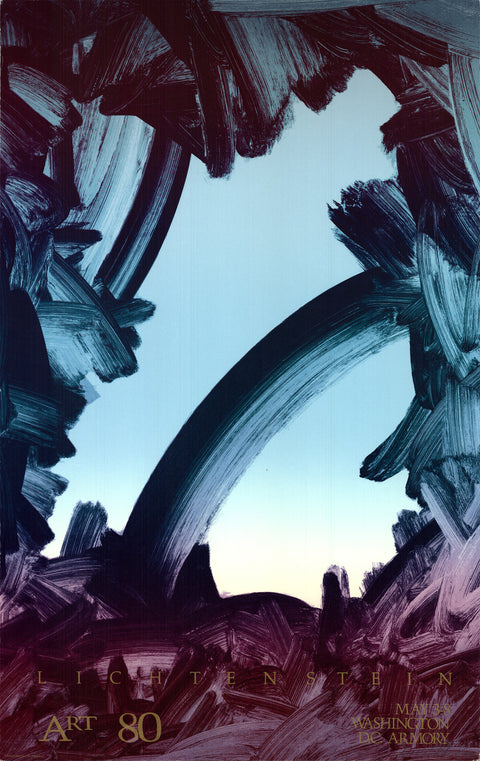 GARY LICHTENSTEIN Art 80 Washington DC, 1979 - Signed