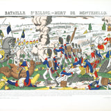 JEAN-GEORGES PELLERIN Bataille D'Esling- Mort De Montebello, 1912