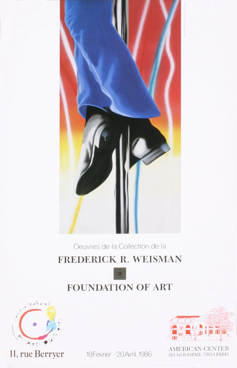 JAMES ROSENQUIST Study for Fire Pole, 1986