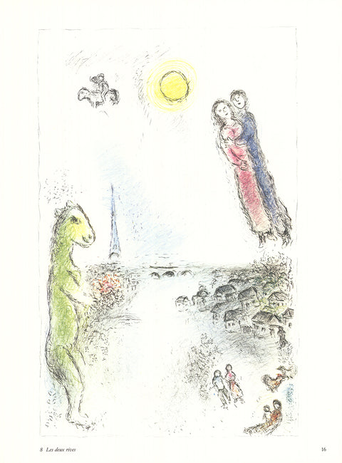 MARC CHAGALL Les Deux Rives, 1981