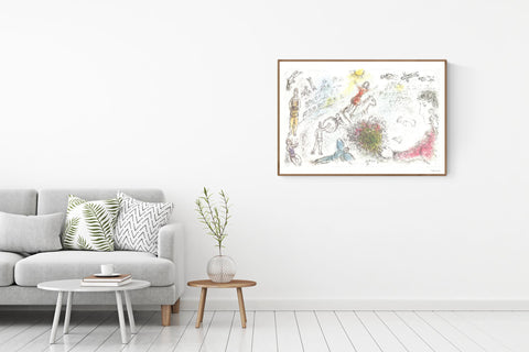 MARC CHAGALL L'ame du Cirque, 1981