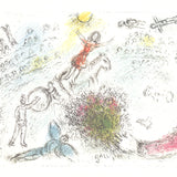 MARC CHAGALL L'ame du Cirque, 1981