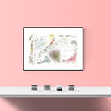 MARC CHAGALL L'ame du Cirque, 1981