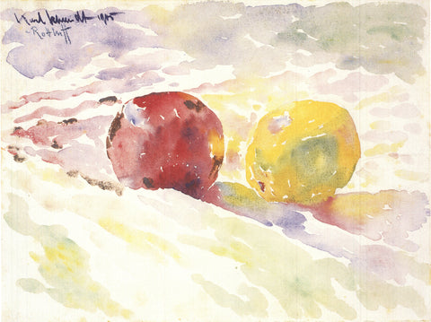 KARL SCHMIDT-ROTTLUFF Apple, 1998