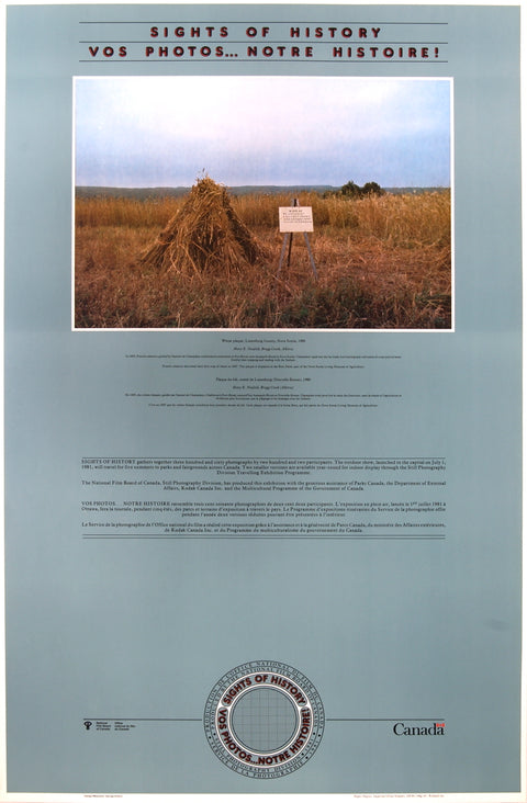 MARY E. NEUFELD Wheat Plaque, Lunenberg County, Nova Scotia