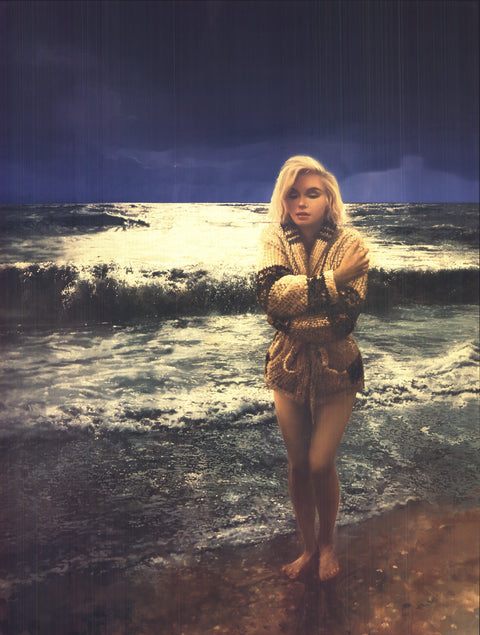 TOMMY MERRYFIELD Marilyn Monroe-Malibu Beach, 1989