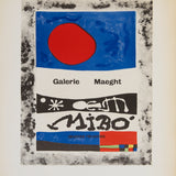JOAN MIRO Galerie Maeght, 1959