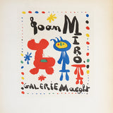 JOAN MIRO Galerie Maeght, 1959