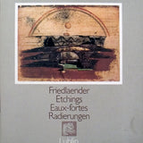 Friedlaender Etchings Eaux-Fortes Radierungen, 1972