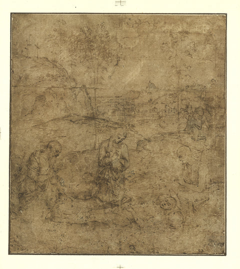 PIETRO PERUGINO The Lamentation for Christ, 1930