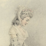 AUGUSTIN DE SAINT A Young Lady, 1930