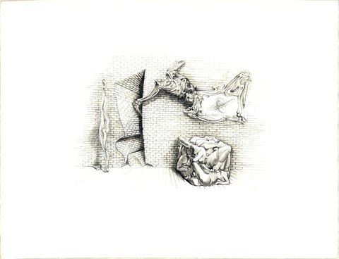 HANS BELLMER Soutterain Baroque #13, 1970