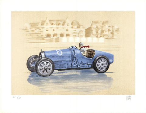 XAVIER LA VICTOIRE Bugatti-Helle Nice, 2010 - Signed