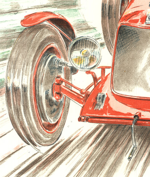 ALAIN MOITRIER Maserati, 1998 - Signed