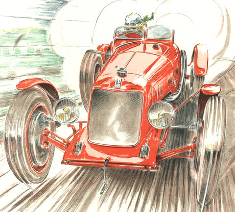 ALAIN MOITRIER Maserati, 1998 - Signed