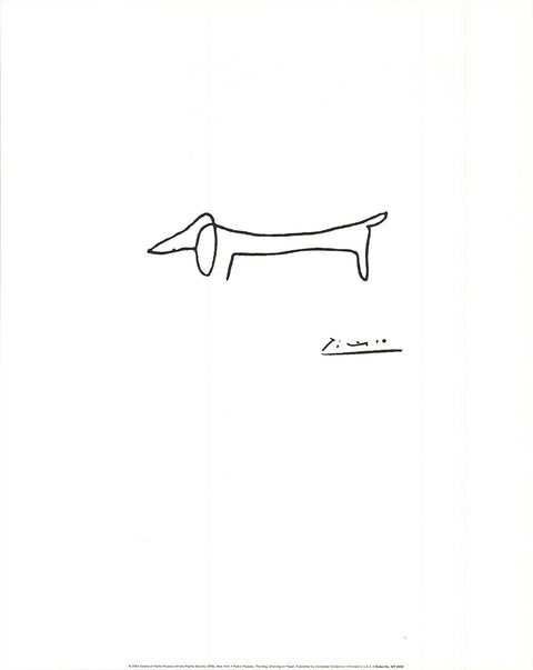PABLO PICASSO The Dog, 2002