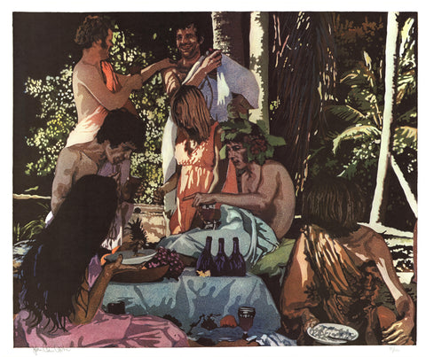 JOHN CLEM CLARKE Bacchanal, 1972 - Signed