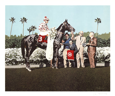 RICHARD MCLEAN Native Dancer, 1972 - Signed