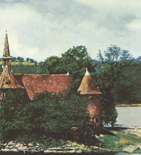 MALCOLM MORLEY Rhine Chateau, 1972 - Signed