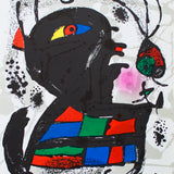 JOAN MIRO Litografia original V, 1975