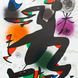 JOAN MIRO Litografia original IV, 1975