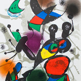 JOAN MIRO Litografia original II, 1975