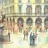 ROLF RAFFLEWSKI Place Jeanne d'Arc, Paris, 1981 - Signed